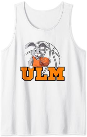 Ulm Basketball Fan Support Schwaben Stadion orange weiss Tank Top
