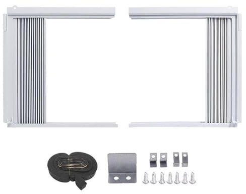 Fensterklimaanlage Seitenrahmen - AC Ersatz Seitenwand | AC Einheit Fensterdichtung, Fensterklimaanlage Dichtung, AC Seitenwand inkl. Rahmen für Winter und Sommer