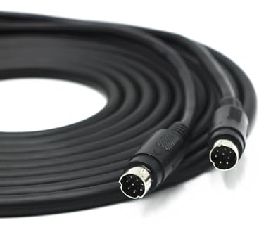 Wood Thrush 8-Pin Male-to-Male Shielded Audio Cable for Harman Kardon NOVA Speaker System - Professional Anti-Interference Extension|6.56ft