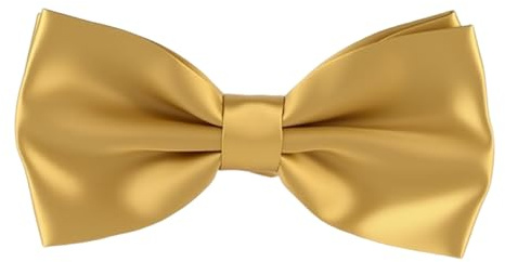 Générique Noeud Papillon Homme Doré - Élégant Accessoire de Mode pour Adultes et Enfants | Noeud Papillon Classique et Stylé