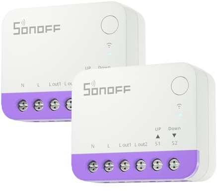 SONOFF Intelligent Interrupteur pour volet roulant 2 pack