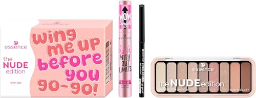 essence el set para ojos edición NUDE, brillante, intensivo, reluciente (1pcs)