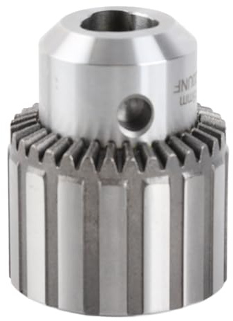 Aolidsive Drill Chuck Key Type 3-16mm Capacity 1/2-20 UNF Mount Stainless Steel Clamping Jaw for Electric Bench Drill Tapered Holes Anti Impact