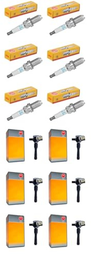 BandelOne enthält 6x NGK Zündspulen + Zündkerzen passend für Z3 E36 E39 E46 M50 M52 M54