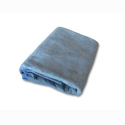 HAF Golvskyddsfleece för runda pooler med 640 cm | Tjocklek 300 g/m² | Underläggsfleece för Quick Up pool, stålväggsbassäng och ställningsbassäng | Poolfleece skyddar mot stenar och rötter