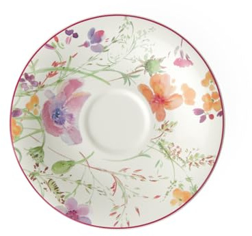 Villeroy & Boch – Mariefleur Basic Untertasse Für Tee Oder Kaffee 16 Cm, Spülmaschinenfest, Mikrowellengeeignet, Geschirr, Premium Porzellan