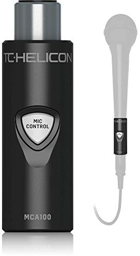 TC Helicon MCA100 MIC CONTROL ADAPTER Inline-XLR-Mikrofon-Steuertaste für TC Helicon Vocal Effects Processors