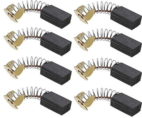 Create idea CB103 Lot de 4 paires de balais de charbon pour moteur - 6 x 10 x 16 mm - Compatibles avec les outils électriques HM0810 181030