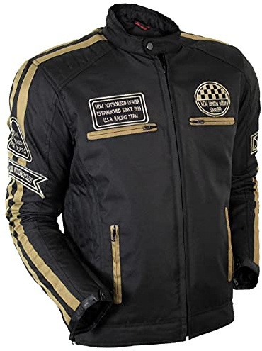 Herren Motorrad Textil Jacke mit Protektoren in verschiedenen Farben erhältlich