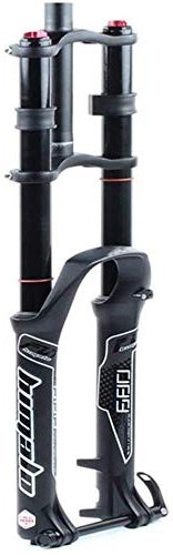 TYXTYX 26/27,5/29 Pollici MTB Forcella per Bicicletta Lega di Alluminio La Forcella Anteriore Facile da installare Zoom La Forcella Struttura Robusta Accessori per Biciclette, 29 Pollici