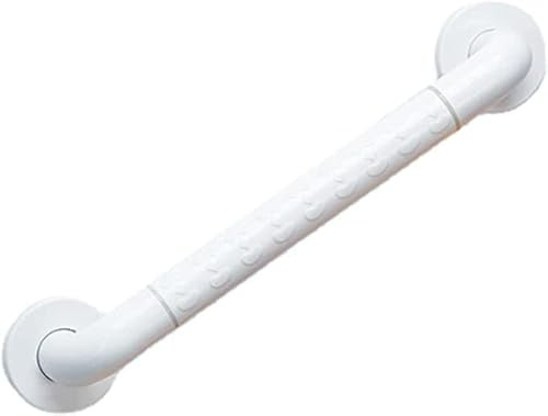 Honent Rutschfreier Badezimmer Haltegriff Für Senioren, Behinderten, Sicherheit Badewannengriff, Duschgriff Für Toilette, Küche, Treppen-Handlauf,White-80Cm/30In,Weiß,80cm/30in