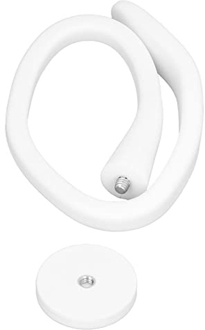 Magnetic Washer Door Holder, Prevents, Adjustable Angle, Strong Magnet, Aluminum Alloy, Universal Fit, Easy to Use, Ventilation (White)