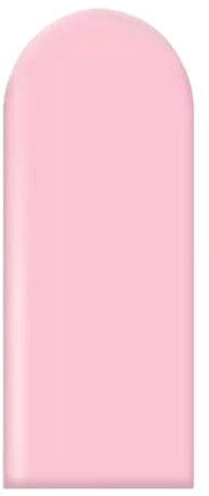 HLTQL Wandkissen Bett Ovales、Wandpolster Selbstklebend、Wandpaneele Bett Seite、Wandpaneele Polster Selbstklebend、Bett Kopfteil Polster、Wandkissen Leder (#pink,20x60cm)