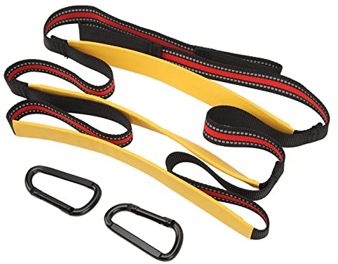 Strickleiter, Abnehmbare, rutschfeste Bootsstrickleiter, 3 Stufen, Robust, Leicht, UV-beständig, für Motorboote