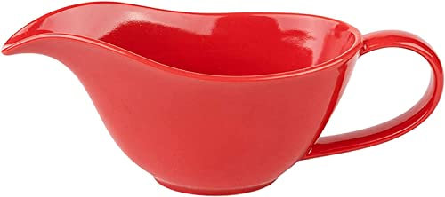 WZYYCV Gravy Bowl Sauce Jug Gravy Boats Porcelain Ceramic Gravy Boats Stands, Steak Gravy Boat And Saucer Container Plate Tableware Dripless Lip Spout