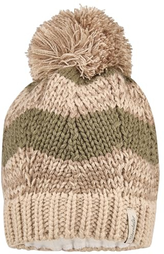 Sterntaler Jungen Beanie-Mütze Bommelmütze Melange