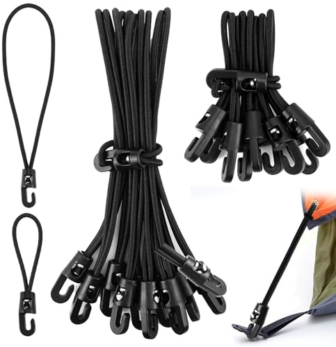 Spanngummi Mit Haken 10 cm 20 cm Expander mit Haken Planenspanner Gummispanner mit Haken Spannhaken (20 Stück)