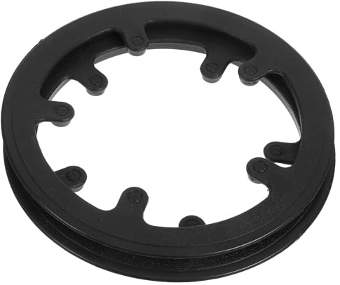 BIUDECO 2 Piezas Protector de Plato Bicicleta para Montaña y Fixed Gear Cubierta de Cadena y Fácil de Instalar con Tornillos Accesorios Bici Montaña para Protección de Bielas y Piñones