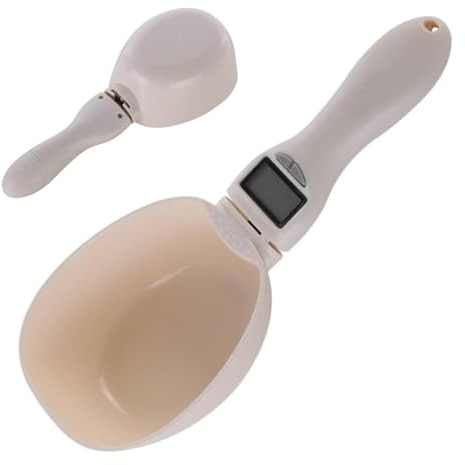 Cucharas medidoras – Cuchara de balanza digital de alta precisión, herramienta de pesaje electrónico de alimentos con pantalla LCD, controlador de porciones ligero y preciso | Cocinar Café Crema Liqu