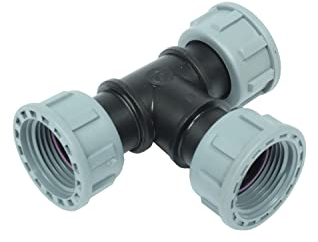 Wacredo Tavlit T-Stück 3 x IG 1 | Anschlussmaterial | Verschraubungselemente | Bewässerung | Bewässerungsverteiler | Magnetventilanschluss