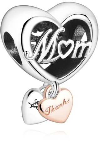 Annmors Family Geburtstag Nummer Abschluss 925 Sterlingsilber Anhänger Bead Charms für Armband und Kette, für Pandora