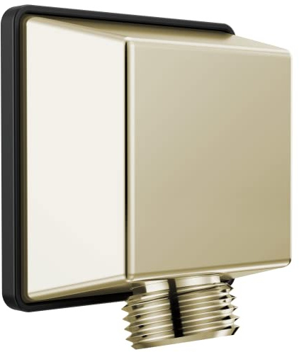DELTA FAUCET 50570-PN-PR Universal Showering Components Wall Elbow, Polished Nickel