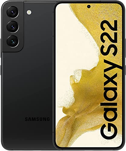 Samsung Galaxy S22 5G Enterprise Edition, 6,1 Zoll Android Smartphone, 128 GB, 3.700 mAh Akku, Business Handy, Smartphone ohne Vertrag, Phantom Black