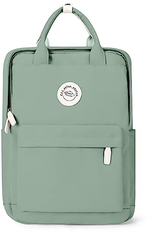 HYC00 Schultaschen Schulrucksack Teenager Mädchen Jungen Schulranzen College-Rucksack Schultasche Mädchen Freizeitrucksack Daypack Rucksack Schule Damen Multi-Tasche Backpack School Bag,Hell Grün