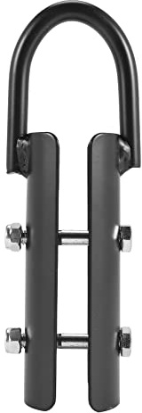 Wanjorlay Abrazadera de cuerda de escalada, Gancho de fijación de plataforma de entrenamiento de escalada cuerda para el de cuerda de 1,5 pulgadas
