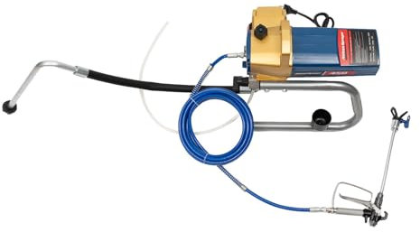 Pistola a spruzzo airless da 1,8 kW, 2,8 lmin, Compressore per Verniciare, con sistema a spruzzo airless, ottima distanza di spruzzo: 35 cm ~ 40 cm