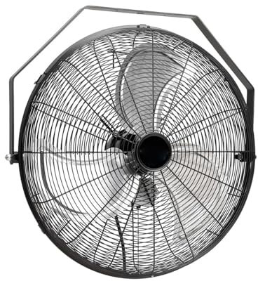 XUJUAN-0227 Industrial Floor Fan 20 Inch High Velocity Industrial Wall Fan 3 Speed - 6 FT Cord Industrial Commercial Residential Use Heavy-Duty Fan