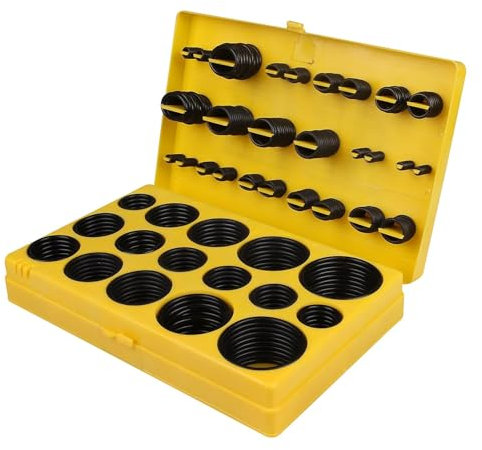 ROTHENBERGER Industrial 1500005010 - Set di 420 pezzi, anelli di tenuta in gomma NBR Ø 3-50 mm