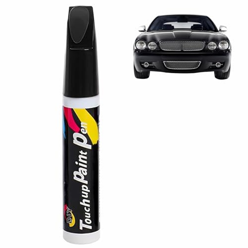 Rakiuty Lackstift Auto, Auto Kratzer Reparatur Stift, Lack Reparatur, Lackstifte Für Autokratzer, Autolackstift, Perfekte Deckkraft und Schnelle Trocknung, 1PC (Schwarz)