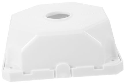 TOPBATHY Outdoor Cable Junction Box Large Capacity Extension Cord Holder for Security Cameras Wall-mounted Wiring Organizer with Design for Outdoor Electrical Protection