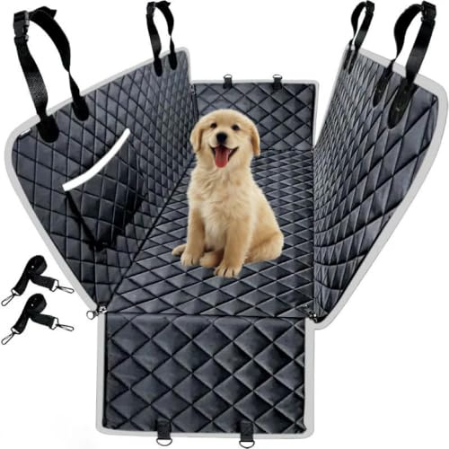 WENINETIES Dog Car Seat Cover for Jaguar XF Sportbrake (X250), Dog Hammock With Side Protection Back Seats Cars Hammock Rear Pet Backseat Cover