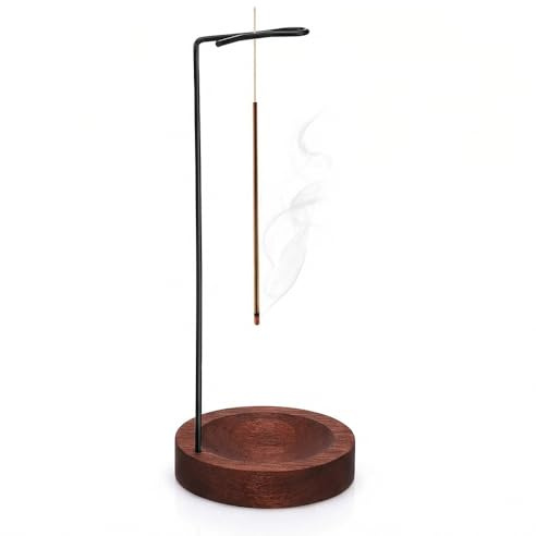 Incense Holders Upside Down Incense Holder for Sticks Ash Catcher, Elegant Censer for Yoga Meditation Tea Room Home Living Room Decoration