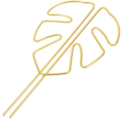 STAHAD Tuteur à Feuilles Réutilisable Doré de Monstera, Support de Croissance pour Plantes D’Intérieur, Maintien Stable pour Plantes Grimpantes en Entretien de Jardin
