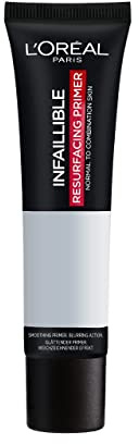 L'Oréal Paris Make Up Basis, Glättender Primer für längeren Halt von Foundation, Infaillible Primer, Nr. 01 Base / Transparent, 1 x 35 ml