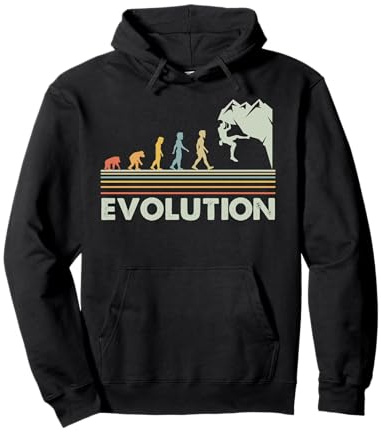 Escalade Randonnée Montagne Climber Vintage Randonnée Sweat à Capuche