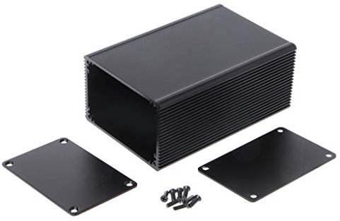GUMEI fai da Te Custodia in Alluminio Progetto elettronico PCB Strumento Scatola 100x66x43mmscatola di Giunzione