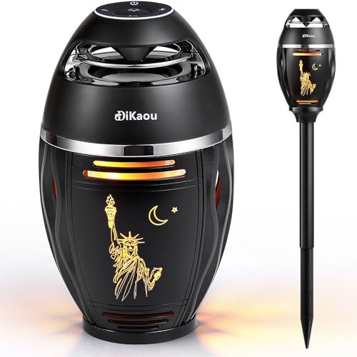 Outdoor Bluetooth Speaker, Gifts for Men Him Dad Women, Torch Outdoor Bluetooth Speaker, BT5.0 Stereo Speaker with HD Audio and Enhance Bass, Unique Christmas Birthdays Gifts for Men Him Father