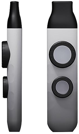 Kazoo-Membranen aus Kunststoff für Erwachsene und er, Unterhaltung mit einstellbaren Tönen(Qiang Pink)