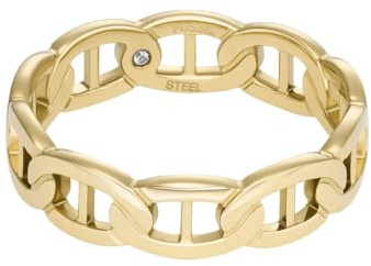 Fossil Damen-Edelstahlband Ringe