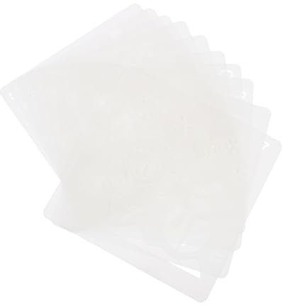 HAPINARY 10stücke Teiliges Weihnachts-schablonen Hohlem Design Vielseitig Einsetzbare Bastelvorlagen Für Diy Kreationen Für Scrapbooking Stoffmalerei Und Wanddeko Langlebig Und Kreativ