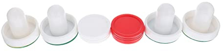 BESTonZON 2sätze Airhockey-Schieber und Pucks Ersatzteile für Airhockey-Teile Hockeyzubehör für Spielzimmer