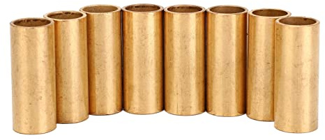 Kuuleyn 8pcs remorque Bronze à feuilles de feuilles de printemps Chargots de chaîne, bague de manille en laiton, 9/16 pouces OD 11/16 pouces pour les égaliseurs à double ophinée,