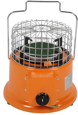 Kikumi 2 in 1 Portable Heater Stove Outdoor Camping Infrared Liquid Gas Stove Camp Tent Heater for Ice Fishing Backpacking Hiking Emergency