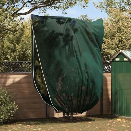 Nqyjm Protección invernal para plantas, 3 unidades, verde, 3,5 x 2,5 m, tela no tejida para plantas exteriores