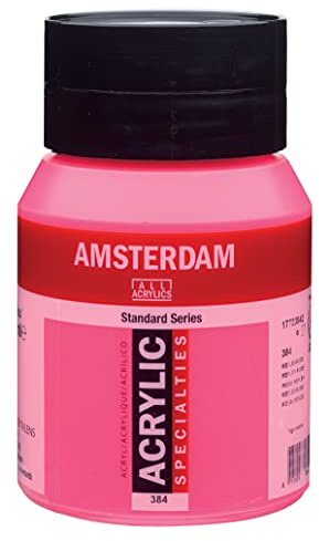 Amsterdam Standard Series Acrylfarbe Flasche 500 ml Reflexrosa 384 (17723842)