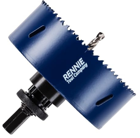 Rennie Tools Lochsäge HSS Cobalt M35 Bi-Metall Kreissägen Kreisschneider Bohrkrone für Stahl, Holz, Kunststoff und Edelstahl